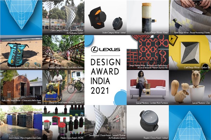 2021 Lexus Design Award India winners announced